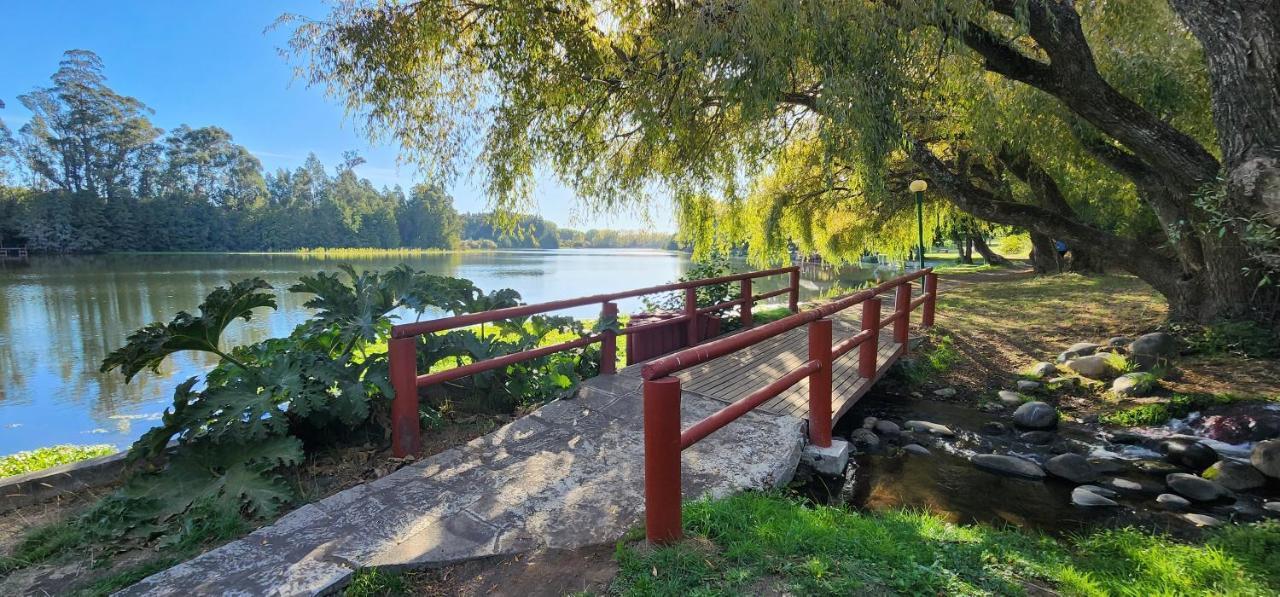 Hotel Y Cabanas Las Mellizas - Caja Los Andes Лос-Анхелес Экстерьер фото